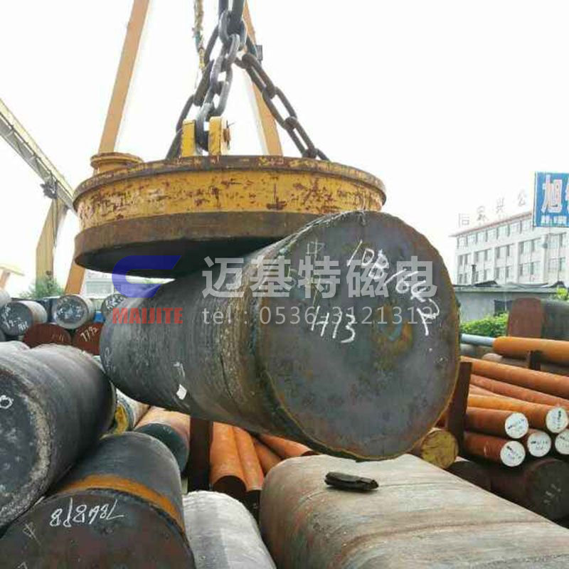 MW03系列吊運鋼坯、板坯用和翻轉(zhuǎn)板坯用起重電磁鐵